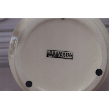 Porcelanowy Wazon Vallauris 1960 - Twarz Buzia Abstrakcja Unikat z Francji