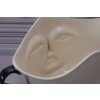 Porcelanowy Wazon Vallauris 1960 - Twarz Buzia Abstrakcja Unikat z Francji