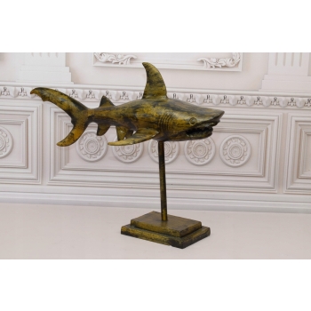 Groźny Rekin Shark - Trofeum - Figura - Dekoracja