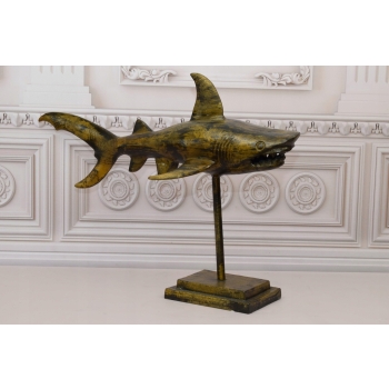 Groźny Rekin Shark - Trofeum - Figura - Dekoracja