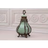 Porcelanowy Wazon Urna - Secesja Flakon - Porcelana + Brąz