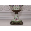 PORCELANOWA MISA WAZA - Kwiaty - Porcelana + Brąz - Prezent
