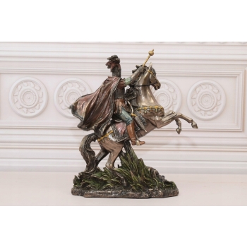 Król Jan III Sobieski - Figurka Król Władca - Rzeźba Statuetka