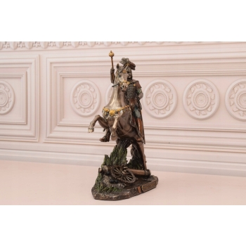 Król Jan III Sobieski - Figurka Król Władca - Rzeźba Statuetka