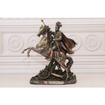 Król Jan III Sobieski - Figurka Król Władca - Rzeźba Statuetka