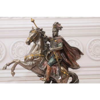 Król Jan III Sobieski - Figurka Król Władca - Rzeźba Statuetka