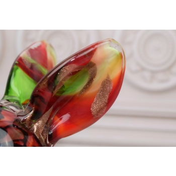 Szkło Murano Style - Kolorowy Królik Zając - Figura