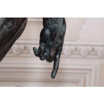 Auguste Rodin Adam - Posąg Akt Mężczyzny - Sygn - Rzeźba Figura z Brązu