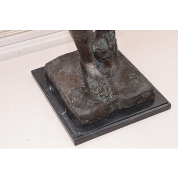 Auguste Rodin Adam - Posąg Akt Mężczyzny - Sygn - Rzeźba Figura z Brązu