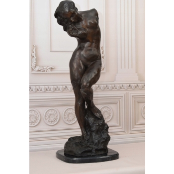 Auguste Rodin Ewa - Posąg Akt Kobiety - Sygn - Rzeźba Figura z Brązu