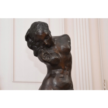 Auguste Rodin Ewa - Posąg Akt Kobiety - Sygn - Rzeźba Figura z Brązu