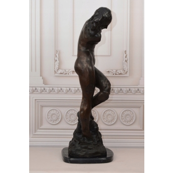 Auguste Rodin Ewa - Posąg Akt Kobiety - Sygn - Rzeźba Figura z Brązu