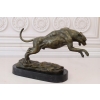 Groźny Gepard Puma - Figura z Brązu - Dekoracja