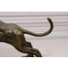 Groźny Gepard Puma - Figura z Brązu - Dekoracja