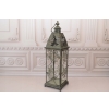 Lampion Latarnia na Świece - Liście - Vintage - Lampa Dekoracja