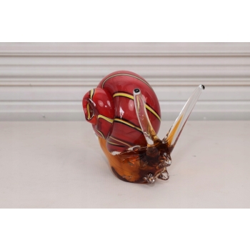 Szkło FIGURA Murano - ŚLIMAK - KOLOROWY ŚLIMAK