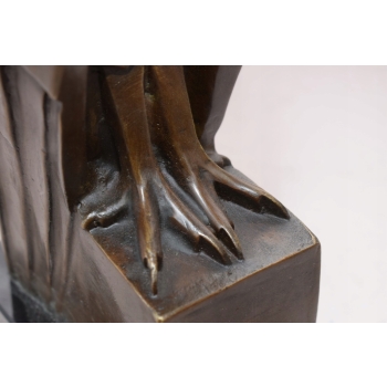 Sowa Salvador Dali - Symbol Nauki - Prezent dla Studenta - Figura z Brązu
