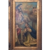 Święty Obraz Na Płotnie - Święta Scena Biblia - Złota Rama