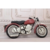 BLASZANY SZYLD ZAWIESZKA MOTOR - MOTOCYKL 100X50CM prezent