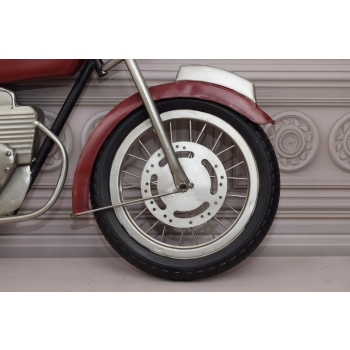 BLASZANY SZYLD ZAWIESZKA MOTOR - MOTOCYKL 100X50CM prezent
