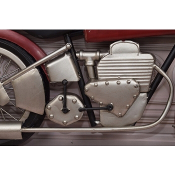BLASZANY SZYLD ZAWIESZKA MOTOR - MOTOCYKL 100X50CM prezent