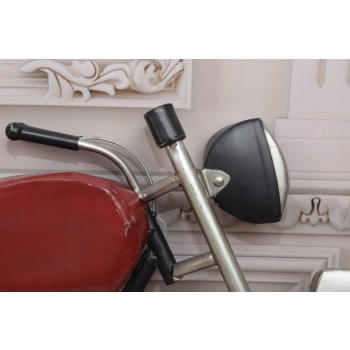 BLASZANY SZYLD ZAWIESZKA MOTOR - MOTOCYKL 100X50CM prezent