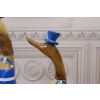 Drewno Teakowe Teak Rodzina Kaczek Kaczki Kaczka - Figura Rękodzieło