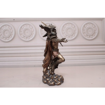 Zeus z Piorunem - Mitologia Grecka - Figurka 18CM - Dekoracja