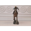 Jeździec na Koniu - Dżokej Koń - Figura Statuetka - Prezent