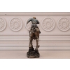 Jeździec na Koniu - Dżokej Koń - Figura Statuetka - Prezent