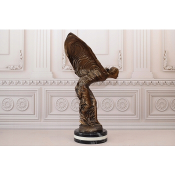 Kobieta Spirit of Ecstasy - Rolls Royce - Figura z Brązu - Prezent