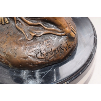 Kobieta Spirit of Ecstasy - Rolls Royce - Figura z Brązu - Prezent