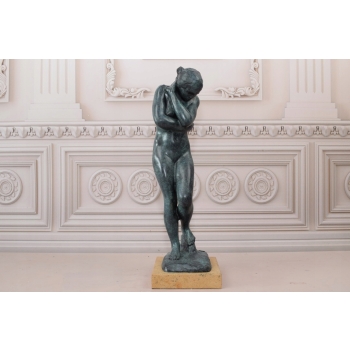 Auguste Rodin Ewa - Posąg Akt Kobiety - Sygn - Rzeźba Figura z Brązu