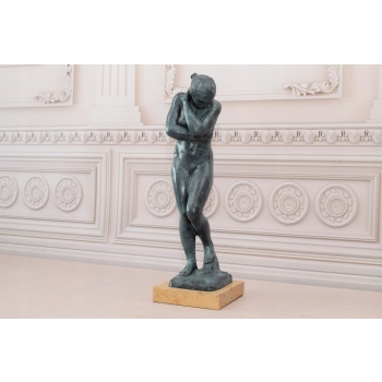 Auguste Rodin Ewa - Posąg Akt Kobiety - Sygn - Rzeźba Figura z Brązu