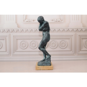 Auguste Rodin Ewa - Posąg Akt Kobiety - Sygn - Rzeźba Figura z Brązu