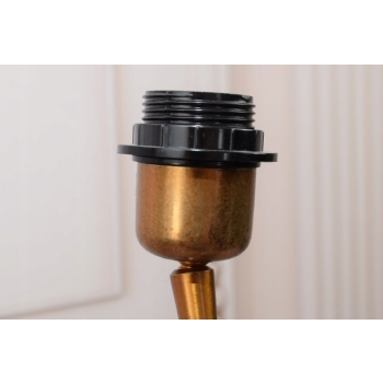 Lampa Stojąca - Złoty Pistolet Kałasznikow Lampka Dekoracyjna Świeci Unikat