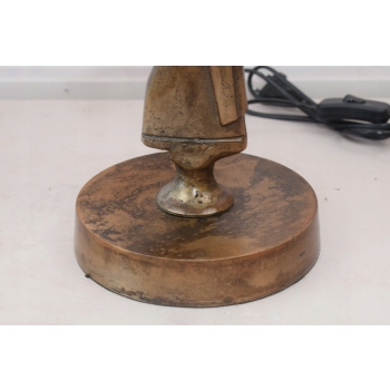 Lampa Stojąca - Złoty Pistolet Kałasznikow Lampka Dekoracyjna Świeci Unikat