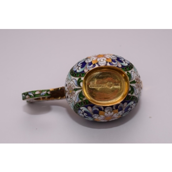 Srebrny Czerpak Do Wina KOVSCH - pr. 84 srebro 82g Faberge