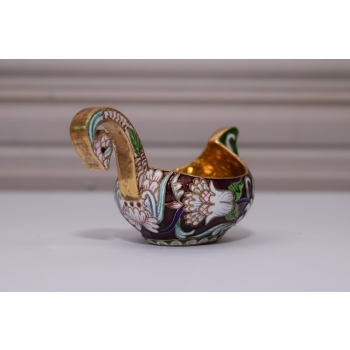 Srebrny Czerpak Do Wina KOVSCH - pr. 84 srebro 45g Faberge