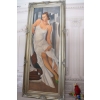 204cm Gigant Stary Obraz Tamara de Łempicka - Art Deco Obraz - Dama w Sukni