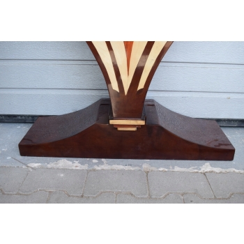Drewniana Konsola Stolik Art Deco - Komoda - Pomocnik - Francja Unikat