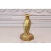 Świecznik z Brązu - Sowa - ART DECO - Vintage Unikat - Figura Sowa