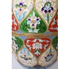 Srebrne Złocone Jajo - Srebro Emalia Carska Rosja pr. 84 - 460g - FABERGE