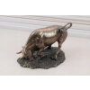 Groźny Byk - Figura Figurka Prezent - Statuetka Hossa Giełda Kryptowaluty