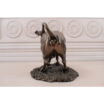 Groźny Byk - Figura Figurka Prezent - Statuetka Hossa Giełda Kryptowaluty