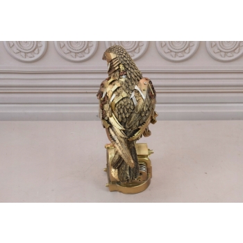 Steampunk Mechaniczny Kruk - Ptak - Statuetka Rzeźba Prezent