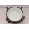 Biała Patera - 4 Amory Anioły - Porcelana + Brąz - Złocony Unikat