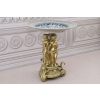 Porcelanowa Ażurowa Patera Trzy Nimfy - Porcelana + Brąz - Okazała Prezent