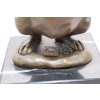 Królik Zając z Dzieckiem - Figura Rzeźba z Brązu Sygnowana