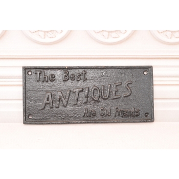 ŻELIWNY SZYLD - The Best Antiques - Reklama Antyki